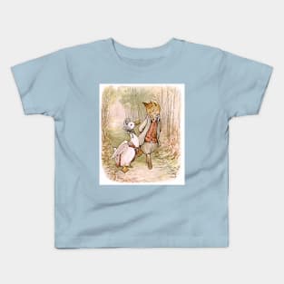 Jemimah Puddleduck and the Gentleman - Beatrix Potter Kids T-Shirt